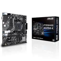 Материнcька плата PRIME A520M-K sAM4 A520 2xDDR4 HDMI D-Sub mATX Asus teh0018955 - мініатюра 4