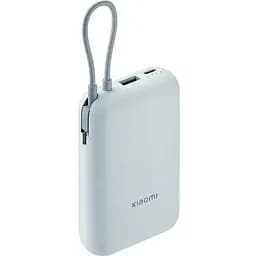 Портативна батарея Xiaomi Power Bank 10000 mAh 22.5W Integrated Cable Blue (BHR9073GL) - мініатюра 2