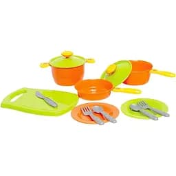 Игрушка Technok Toys "Кухонный набор Технок 1" (3251), 14 предметов