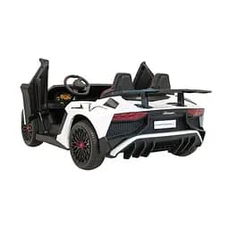 Електромобіль Ramiz Lamborghini Aventador SV 24 В, білий (PA.A8803.BIA) - мініатюра 4