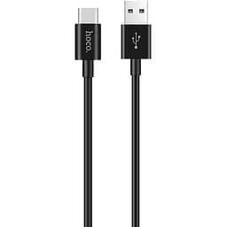 USB Cable Hoco X23 Skilled Type-C Black 1m