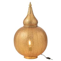 Лампа в марокканському стилі J-Line металева 78 см золота (40889)