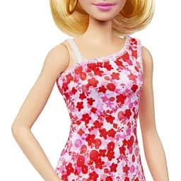 Лялька Barbie Модниця у сарафані в квітковий принт, 30 см (HJT02) - мініатюра 3