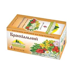 Фіточай Карпатський Чай Бронхіальний 16 г (25 шт. x 0.8 г)