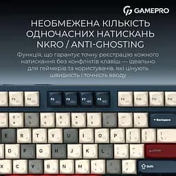 Клавіатура GamePro Asgard Ragnar (MK285BL) - мініатюра 12