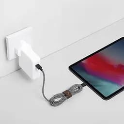 Кабель USB-C to USB-C Native Union Belt Cable Zebra 1.2 м (BELT-C-ZEB-2-NP) - мініатюра 10