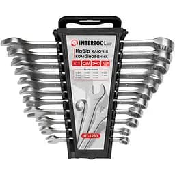 Набор ключей комбинированных рожково-накидных Intertool HT-1250 7-19мм (в наборе 11шт)