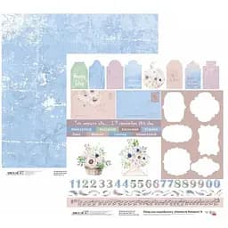 Бумага для скрапбукинга "Emotion & Romance" 9 двухсторонняя 30.48х30.48см 200г/м² Rosa Talent