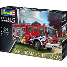 Збірна модель Revell Пожежна машина цистерна TLF 16/25 рівень 5, масштаб 1:24, 228 деталей (RVL-07586)