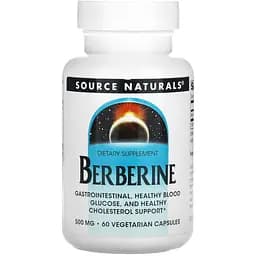 Берберин Source Naturals 500 мг 60 капсул