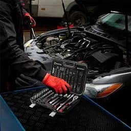 Набір інструментів Intertool Storm ET-8073 73шт [88332] - мініатюра 12