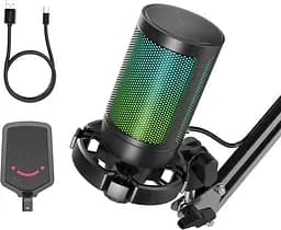 Мікрофон Fifine A6T Black (A6T) Б/в - мініатюра 2