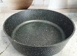 Противень форма для запікання випічки O.M.S. Collection 3411 із гранітним покриттям 26 см 3,4 л Grey Сірий