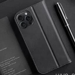 Чохол-книжка Dux Ducis Hivo для Apple iPhone 16 Pro (6.3) Black - мініатюра 3