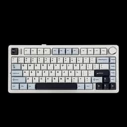 Клавіатура бездротова Aula F75 RGB Light Blue