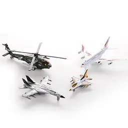 Ігровий набір Модельки вертоліт і літаки IM11