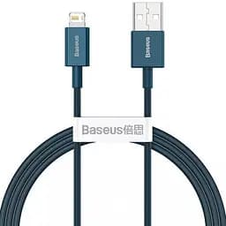 Кабель Baseus Superior Series Fast Charging Cable USB to Lightning 2.4A 2m CALYS-C03 Blue