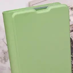 Шкіряний чохол-книжка GETMAN Elegant (PU) для Motorola Moto G32 М'ятний - мініатюра 6