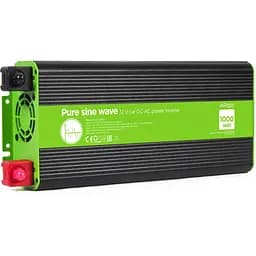 Автомобильный инвертор постоянного тока EnerGenie EG-PWC-PS1000-01 с чистой синусоидой 12 в 1000 Вт