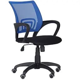 Кресло Веб сиденье Сетка серая/спинка Сетка синяя