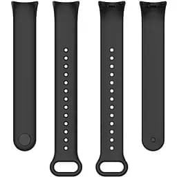 Ремінець DK для Xiaomi Mi Band 8 Silicone Sport Band (015812) (black) - мініатюра 2