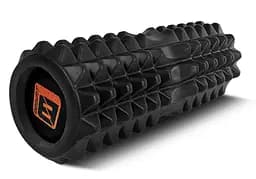Массажный ролик EasyFit Solid Roller v.1.2s 33х13 см черный (EF-2052-BK)