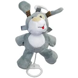 Іграшка музична Lindo Песик сіра (F 1022)