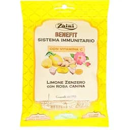 Льодяники Zaini смак лимону імбиру плодів шипшини 70 г