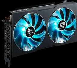Відеокарта AMD Radeon RX 6600 8GB PowerColor Hellhound (AXRX 6600 8GBD6-3DHL) Б/В - мініатюра 2