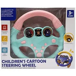 Детский игровой Автотренажер Bambi ME-166(Turquoise) звуки машины