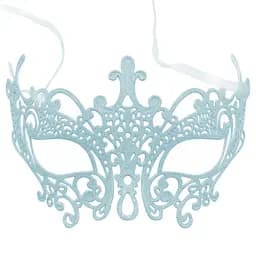 Елочная игрушка MIS LT Маска 18х10 см голубой