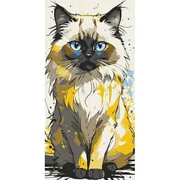 Набір для розпису ArtCraft Гарний котик 40 x 80 см (11560-AC)