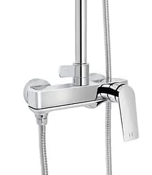 Душова система універсальна Qtap Vlasta New Chrome з виливом QTVLA111CRM45650 - мініатюра 8