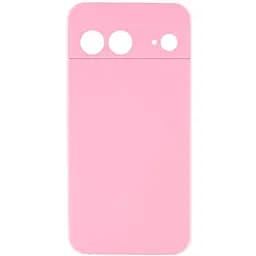 Чохол TPU GETMAN Liquid Silk Full Camera для Google Pixel 7 Рожевий / Pink