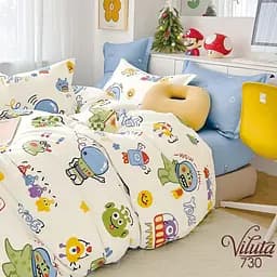 Комплект постельного белья Viluta подростковый сатин 7302