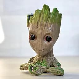 Горщик для квітів та канцелярії Грут Groot G2 + підставка пень - мініатюра 8