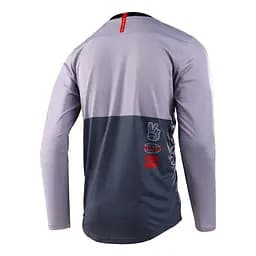 Велоджерсі Troy Lee Designs Flowline LS Jersey Scripter Charcoal M (1106-346916003) - мініатюра 2