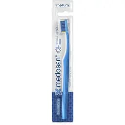 Зубна щітка Medosan SmileCare Medium Blue