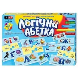 Пазли розвиваючі Danko Toys Логічна абетка DT66Asp-U Різнокольоровий shop (2000903041184)