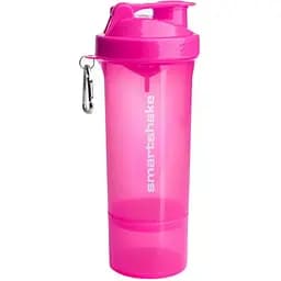 Шейкер спортивный Smart Shake Slim Neon Pink 500 мл