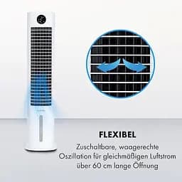 Охолоджувач повітря Klarstein Skytower Grand Smart 480 м3 /год білий (10035816) - мініатюра 6