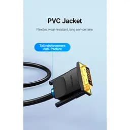 Кабель Vention DVI-VGA 1.5 м (EABBG) - мініатюра 12