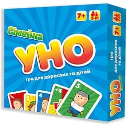Настольная игра УНО Семейная 2 в 1 Strateg 30606 укр.