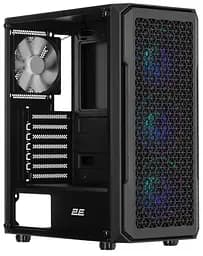 Корпус Hexagon G338 без БП 2xUSB3.0 1xUSBType-C 3x120мм ARGB 1x120мм VGA 330мм LCS re 2E Gaming teh0018918