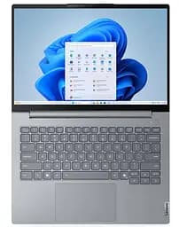 Ноутбук Lenovo 14 ThinkBook 14-G9 WUXGA IPS AG/Intel 7-240H/16GB/512SSD/UMA/DOS/Gray (21UY0068RA) - мініатюра 4