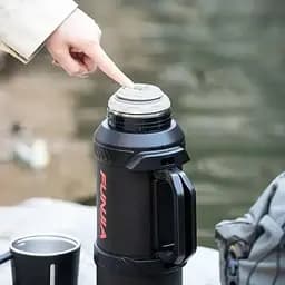 Термос Xiaomi Yopin Funjia Outdoor Travel Insulated Kettle похідний 2 літри  (3266618) - мініатюра 3