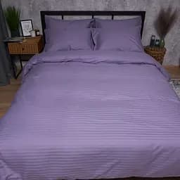 Підковдра Moon&Star Satin Stripe Soft Lilac Полуторна Євро 160x220 см - мініатюра 2