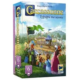 Настольная игра Feelindigo Каркаcсон: Турниры и щиты (Carcassonne: Jousts and Crests) (укр.) (FI25071)