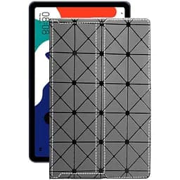 Чохол StatusCASE з екошкіри для планшету Huawei Mate Pad 10.4 LTE Сірий ромб