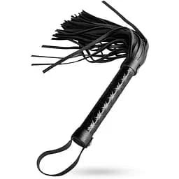 Батіг-флогер Whipped - Beat It Flogger - Black, екошкіра